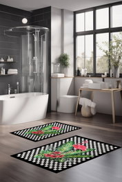 Mijölnir Juego de alfombrillas de baño CT-5272 Multicolor